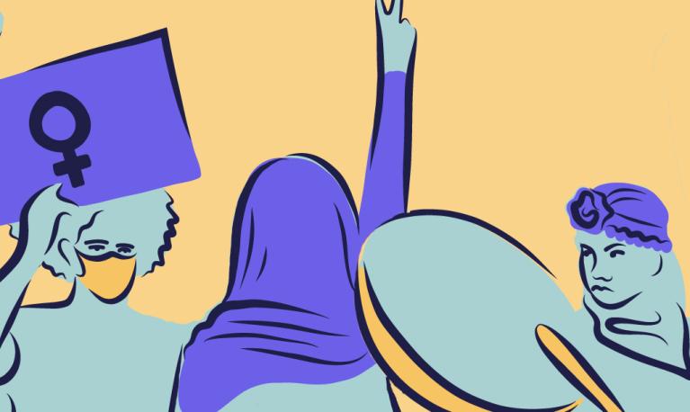 Social movements illustration